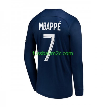 Fußballtrikots Paris Saint-Germain Mbappé 7 Heim Trikotsatz 2022-2023 Langarm Fußballtrikots Paris Saint-Germain Mbappé 7 Heim Trikotsatz 2022-2023 Langarm